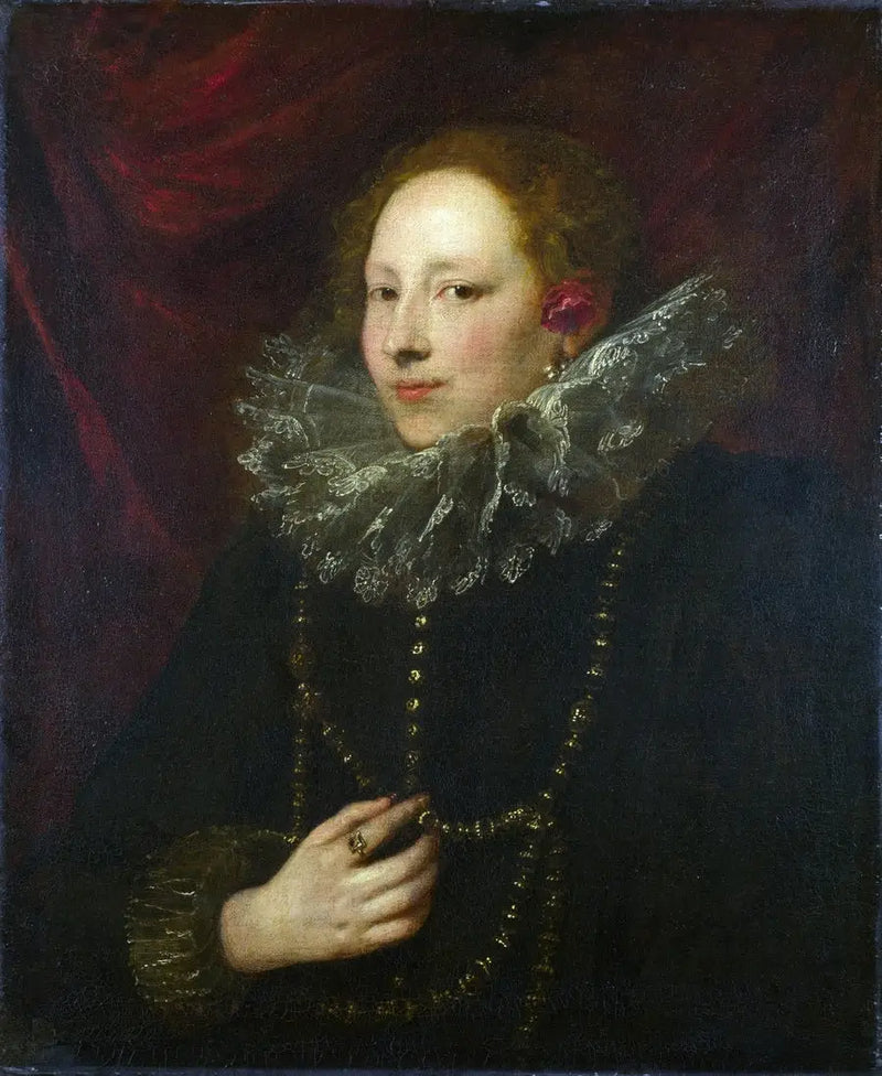 Retrato de mujer - Antoine van Dyck