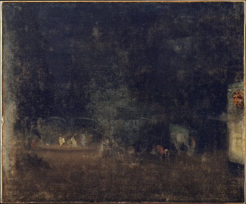 Nocturno en verde y oro - James Abbott McNeill Whistler