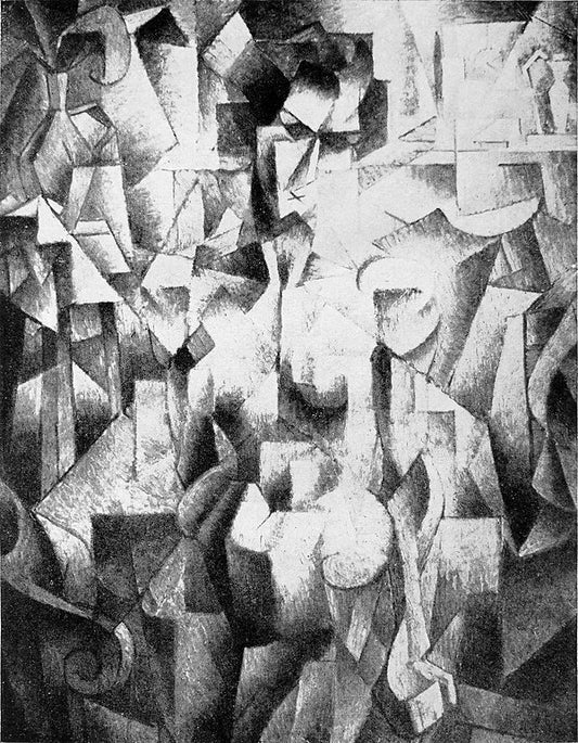 Desnudo junto a la chimenea – Jean Metzinger