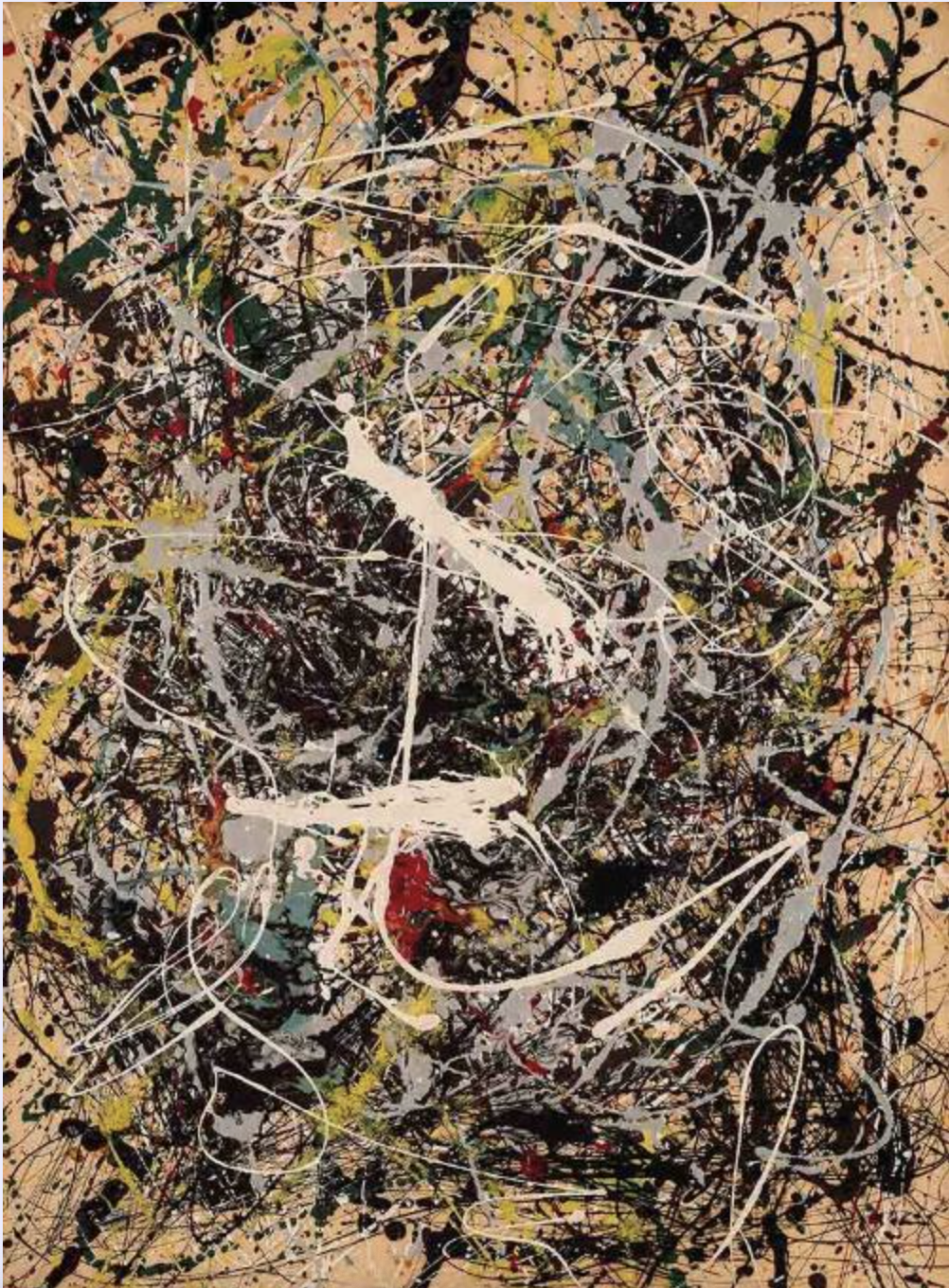 Numéro 30 (Oiseaux de Paradis) - Jackson Pollock