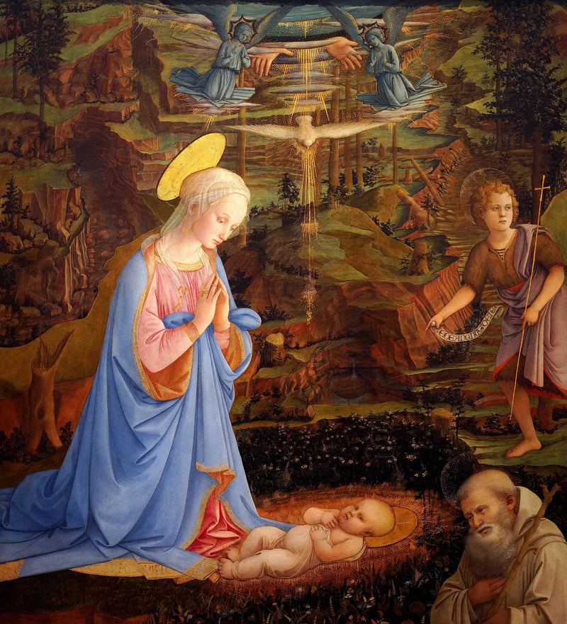 Adoración Camaldoli - Fra Filippo Lippi