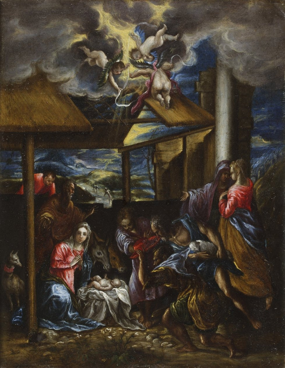 Adoration des bergers - El Greco - Alpha Reproduction