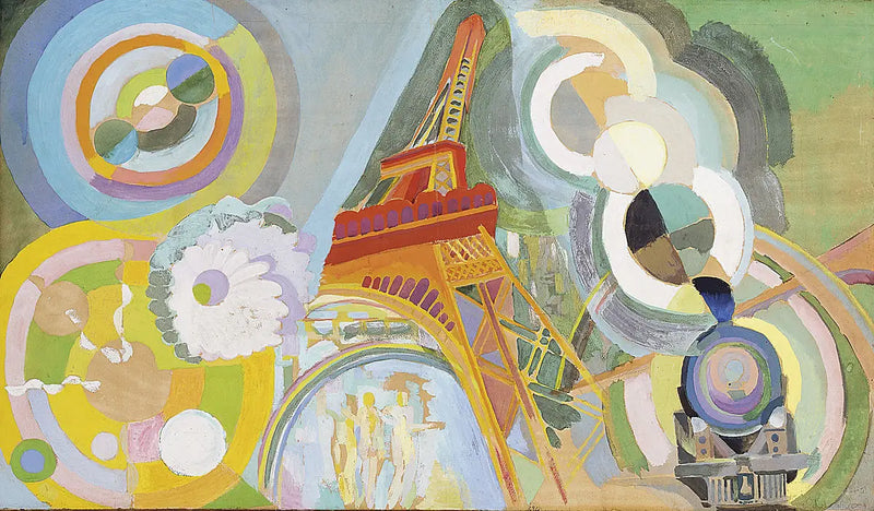 Aire, hierro y agua - Robert Delaunay