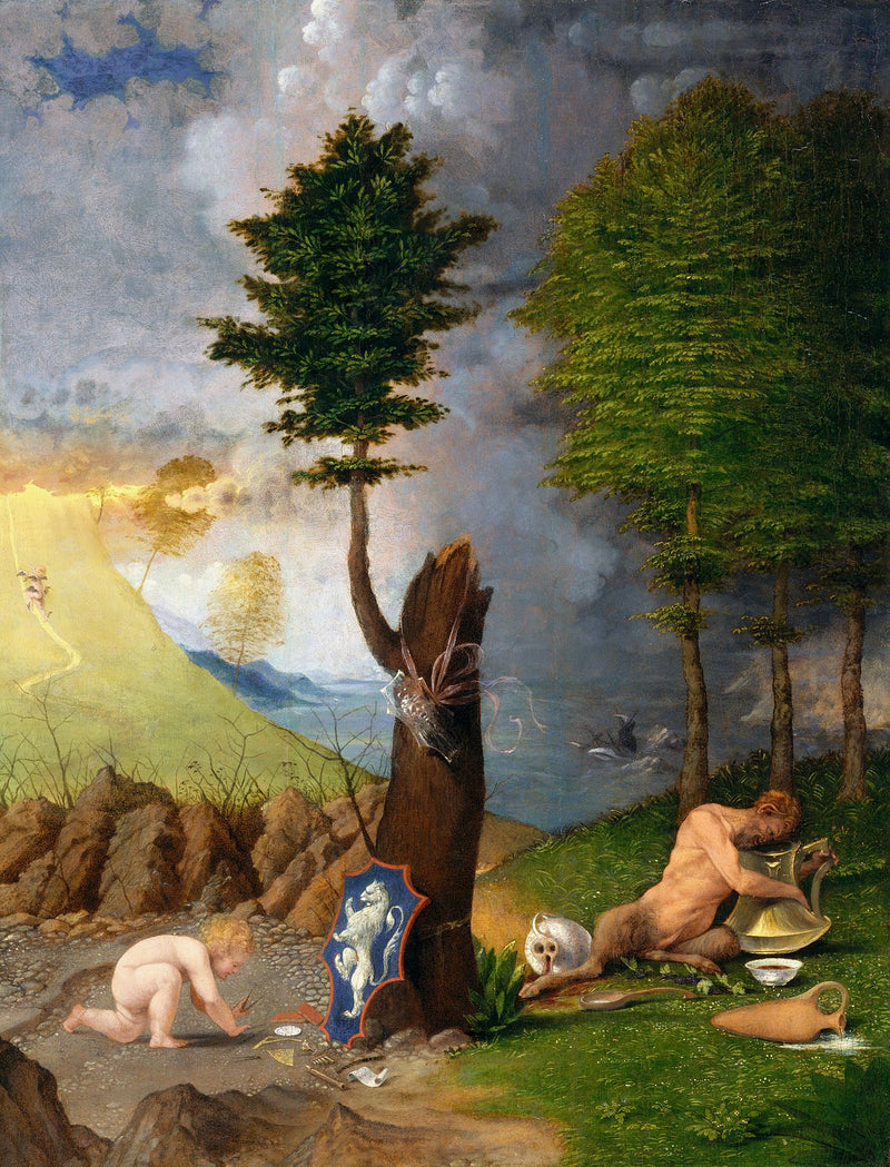 Alegoría del Vicio y la Virtud - Lorenzo Lotto