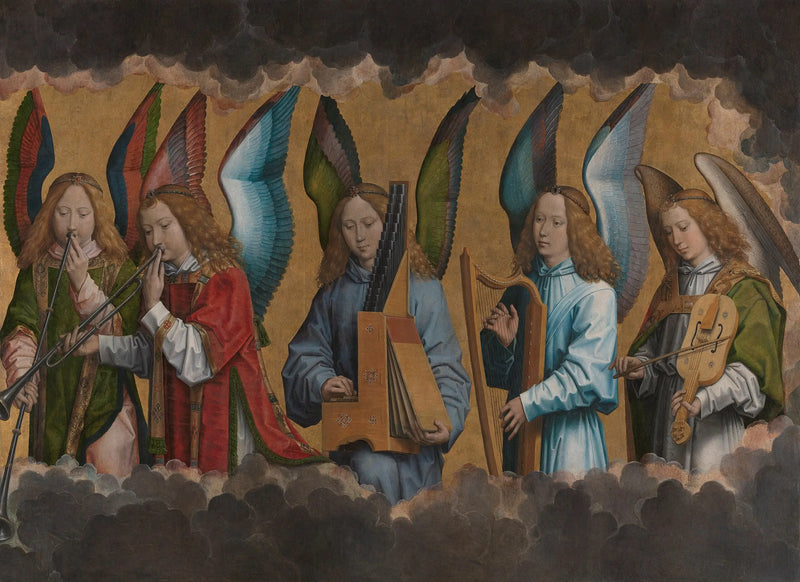 Ángeles músicos - Hans Memling
