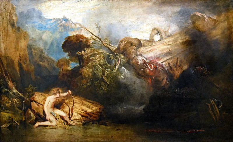 Apolo y la pitón - J. M. W. Turner