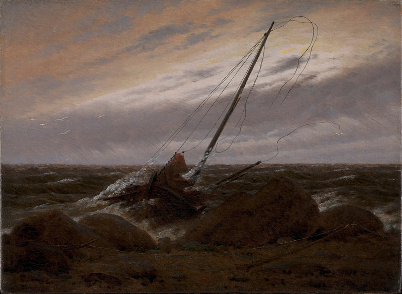 Después de la tormenta - Caspar David Friedrich