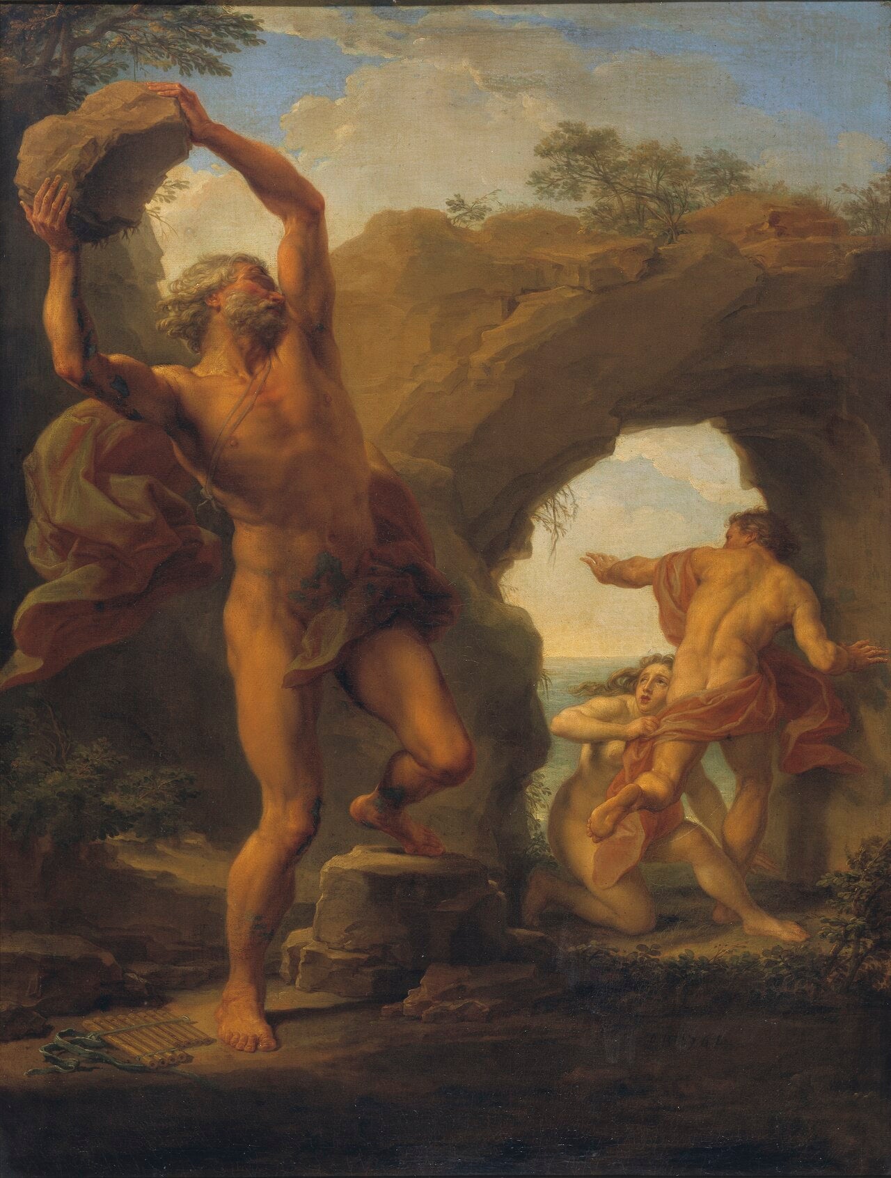 Atis et Galathée - Pompeo Batoni - Alpha Reproduction