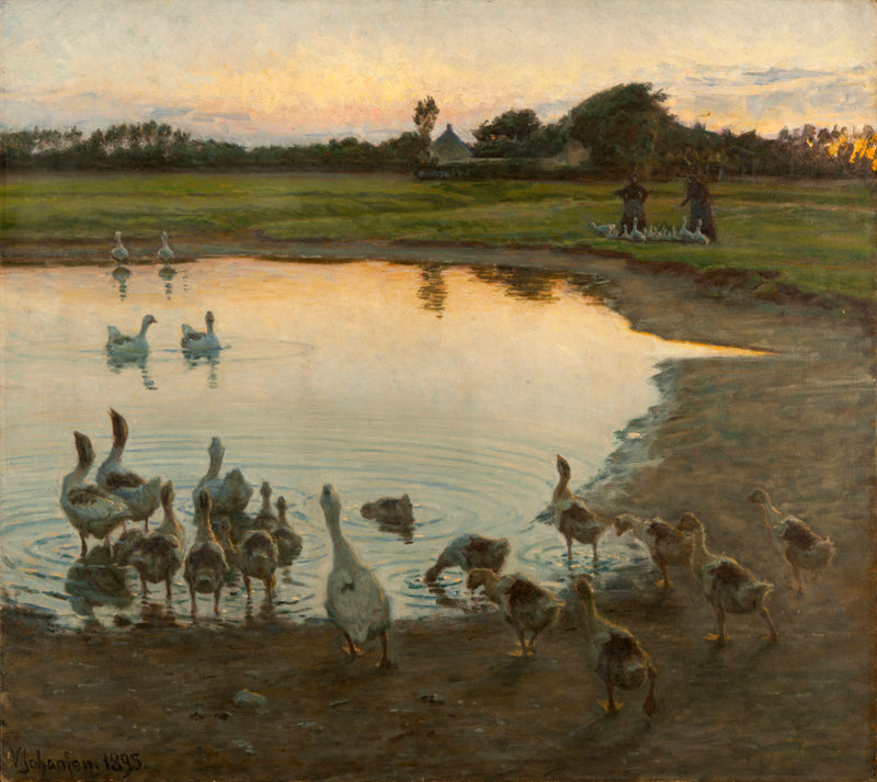 Al atardecer - Viggo Johansen