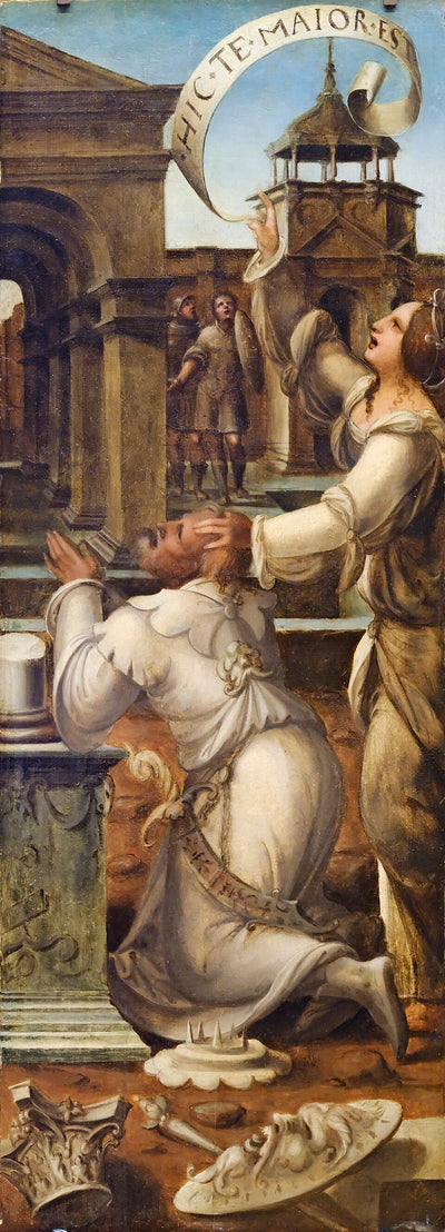 Auguste et la Sibylle de Tibur - Jean Cousin l'Ancien