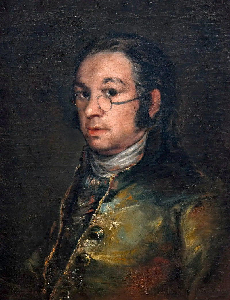 Autorretrato con gafas - Francisco de Goya