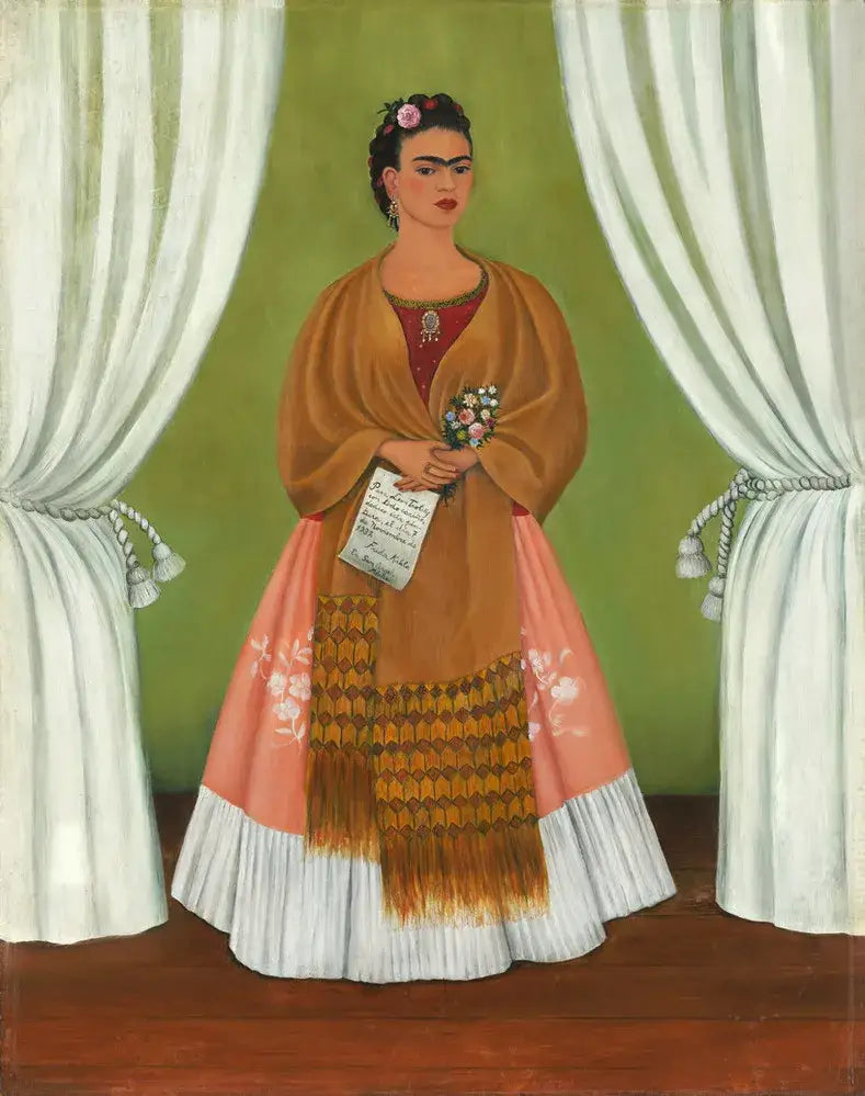 Autorretrato dedicado a León Trotski - Frida Kahlo