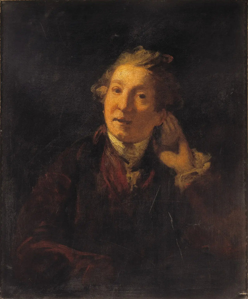 Autorretrato del artista como hombre sordo - Joshua Reynolds