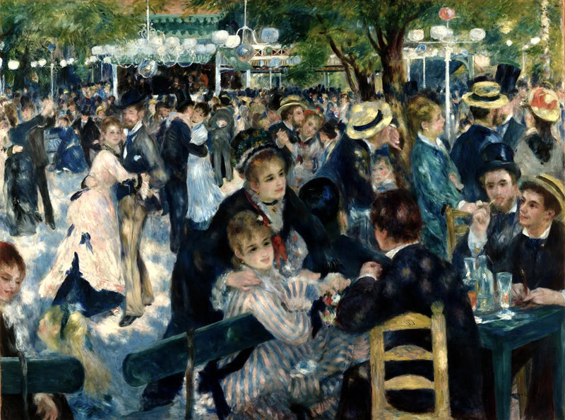Baile en el molino de la Galette - Pierre-Auguste Renoir