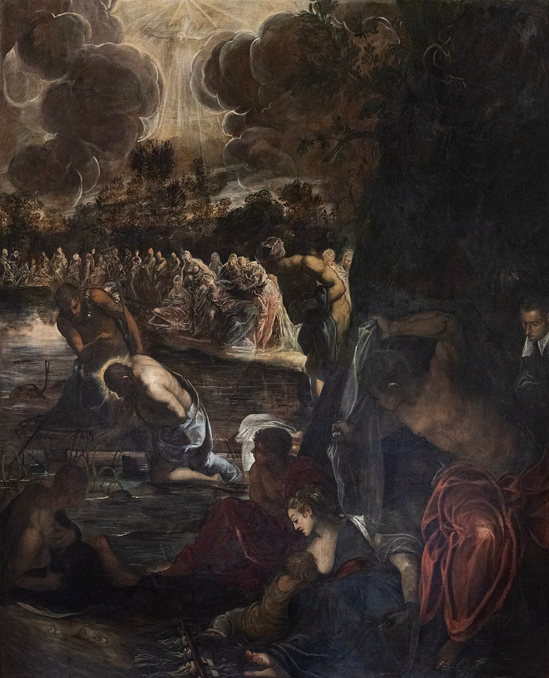Bautismo de Cristo - Jacopo Tintoretto