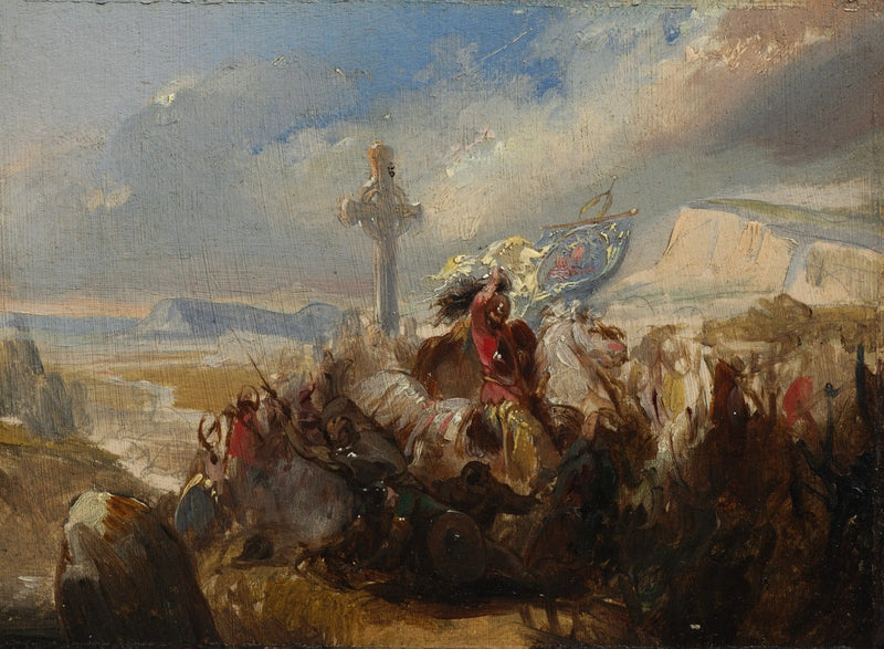 Batalla de Poitiers, 25 de octubre de 732 - Charles de Steuben