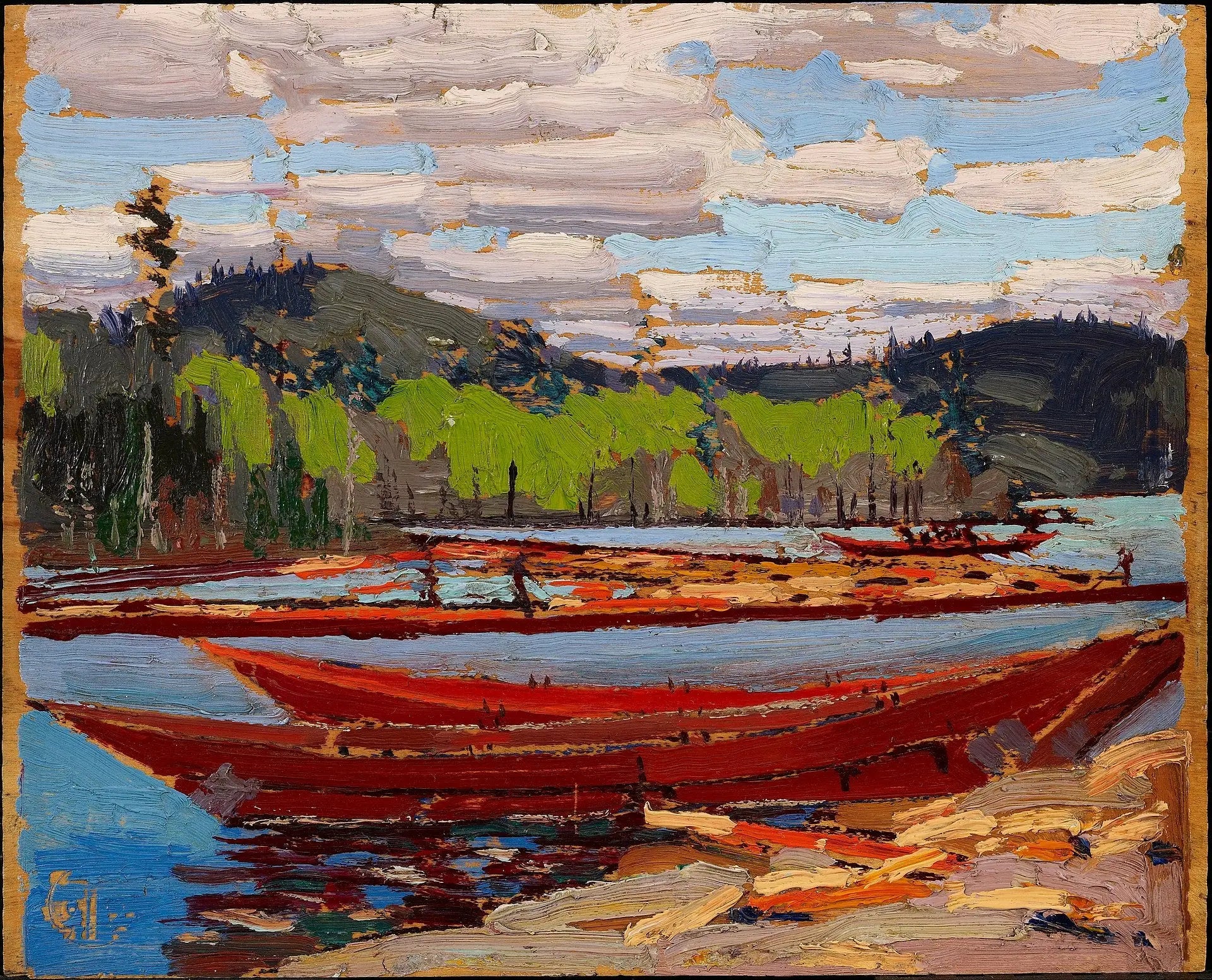 Bateaux - Tom Thomson - Alpha Reproduction