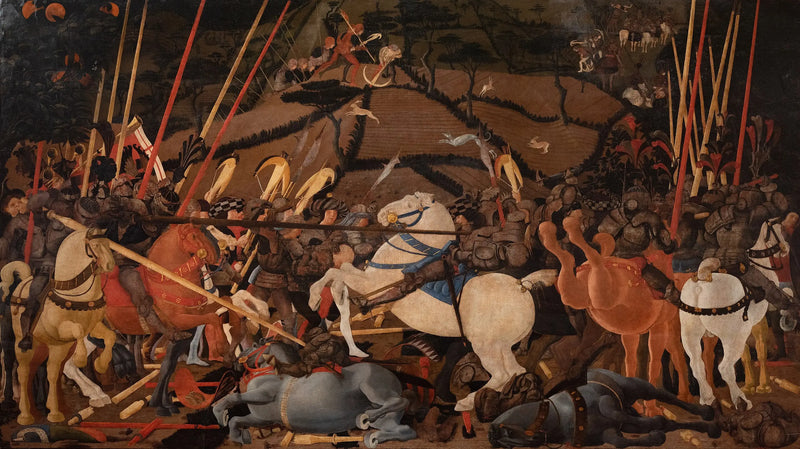 Bernardino della Ciarda desconcertado - Paolo Uccello