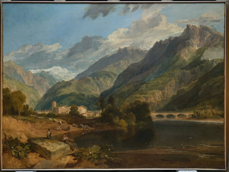 Bonneville, Saboya - J. M. W. Turner