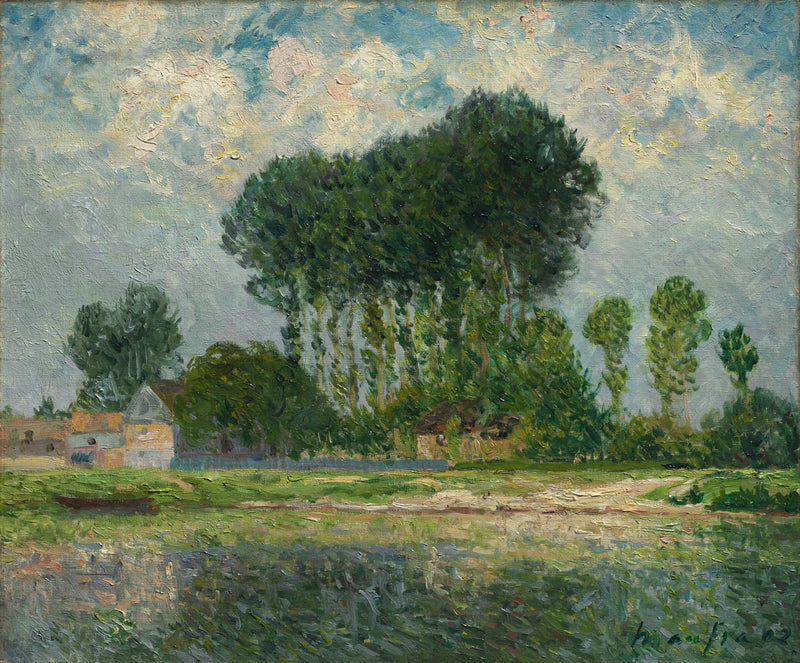 Bordes del Sena en Les Andelys - Maxime Maufra