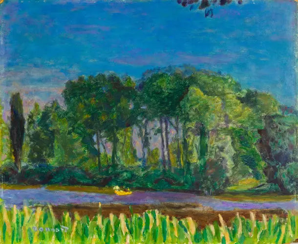 Bordes del Sena - Pierre Bonnard