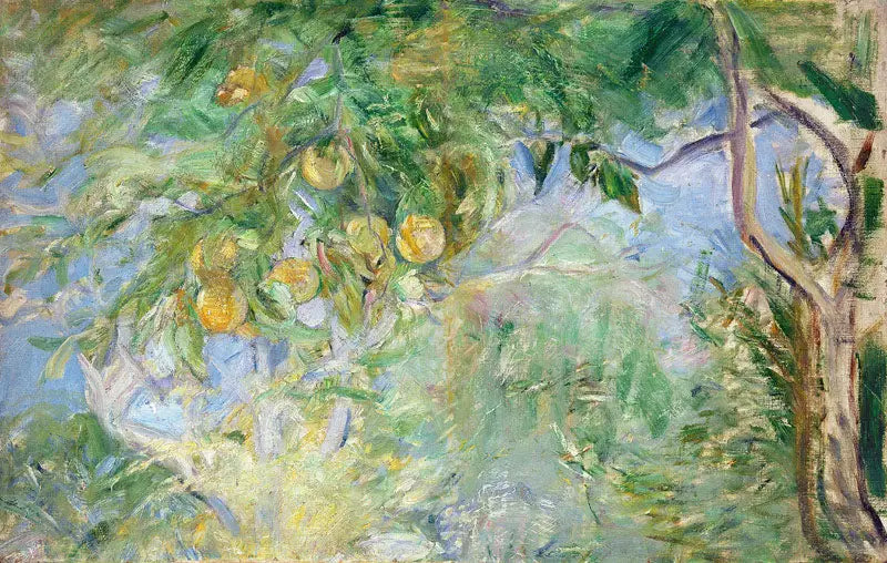 Ramas de naranjo - Berthe Morisot