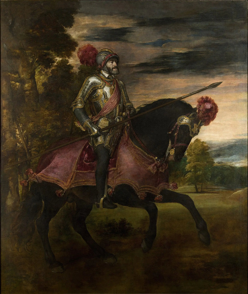 Carlos V a caballo en Mühlberg - Tiziano