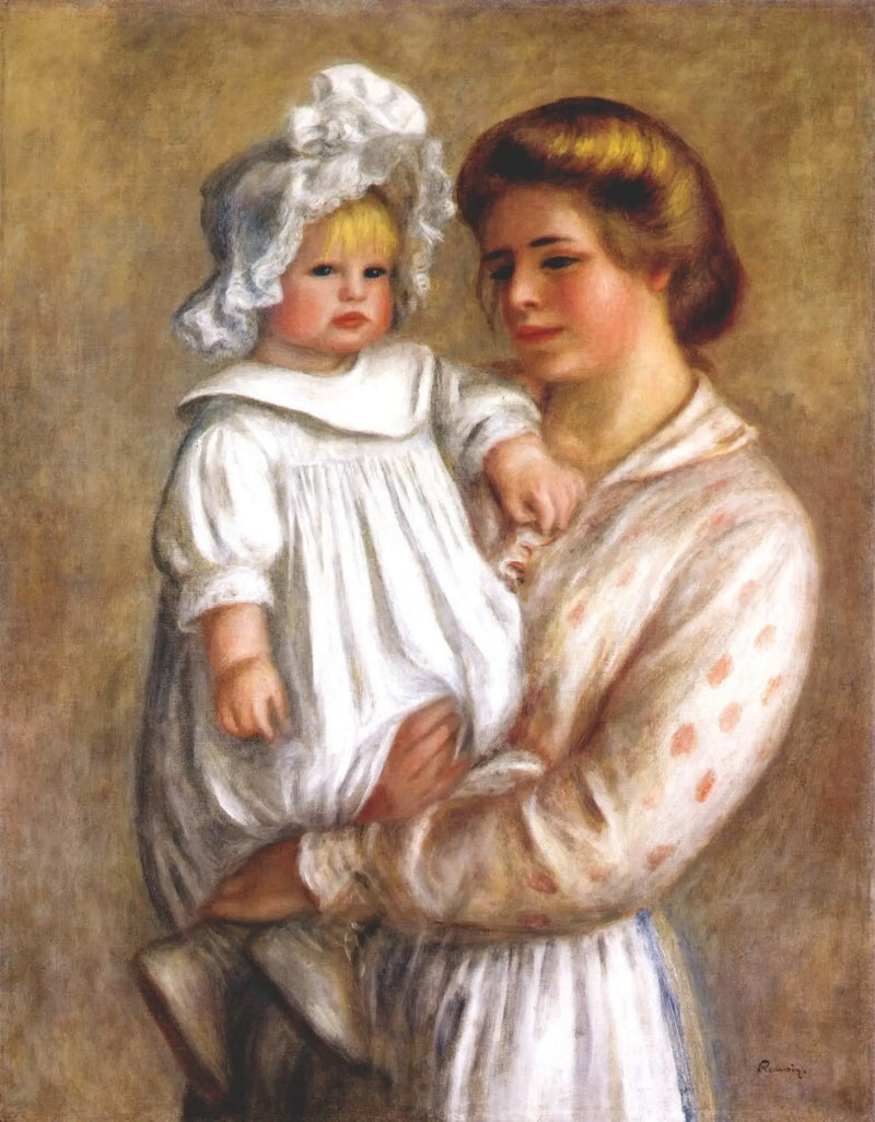Claude y Renée - Pierre-Auguste Renoir