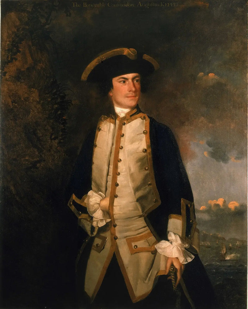 Commodore el honorable Augusto Keppel - Joshua Reynolds