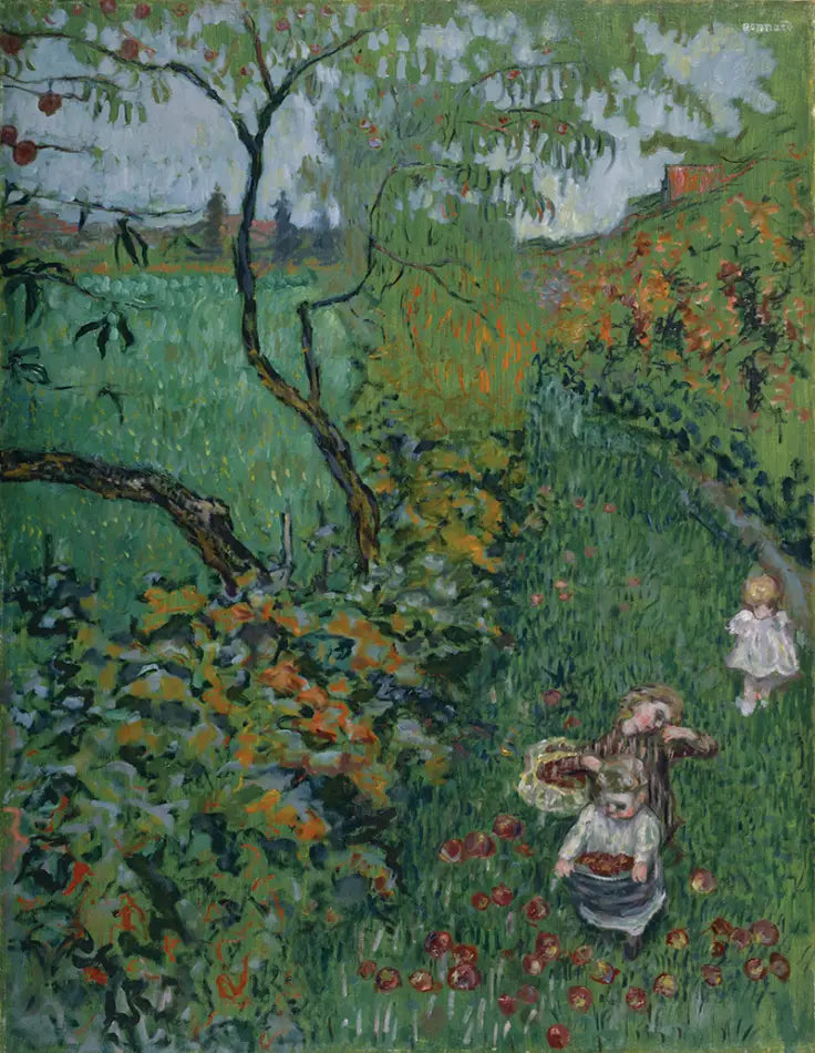 Recolección de manzanas - Pierre Bonnard