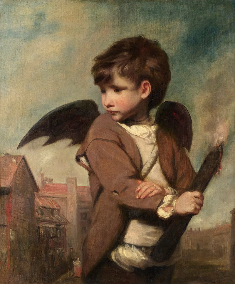Cupido como Link Boy - Joshua Reynolds