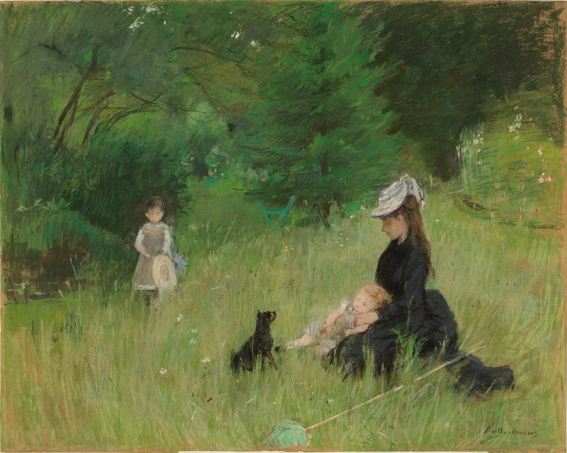 En el parque - Berthe Morisot