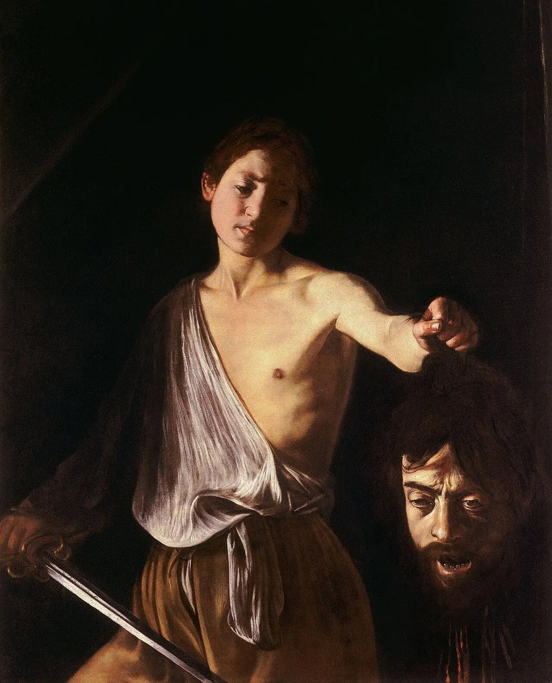 David con la cabeza de Goliat - Caravaggio