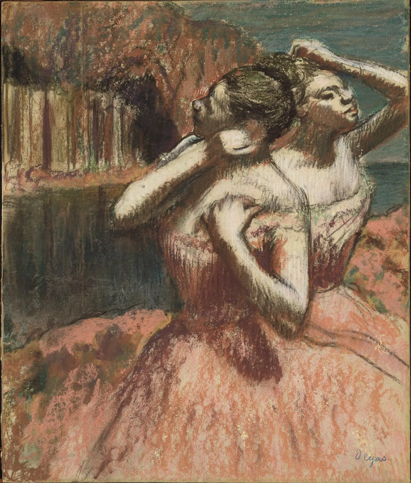 Dos bailarines - Edgar Degas