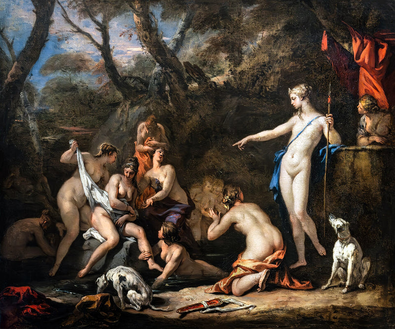 Diane y Calisto - Sebastiano Ricci