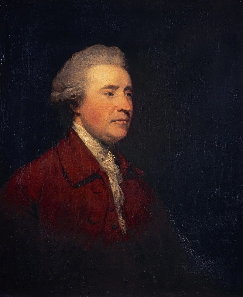 Edmund Burke, 1729 - 1797. Hombre de Estado, orador y autor - Joshua Reynolds