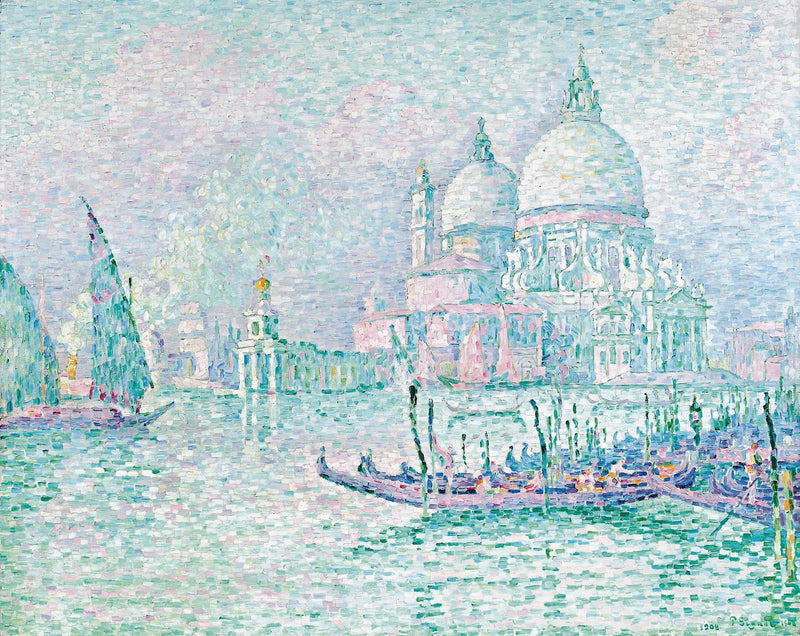 Iglesia de la Salute, Venecia - Paul Signac
