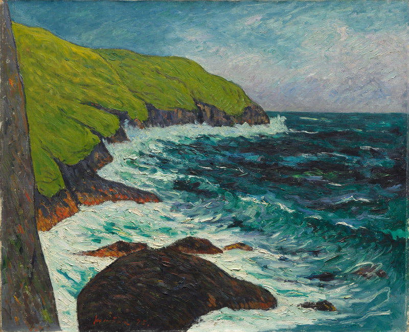 Acantilados de Beg ar Fry, Saint-Jean-du-Doigt - Maxime Maufra