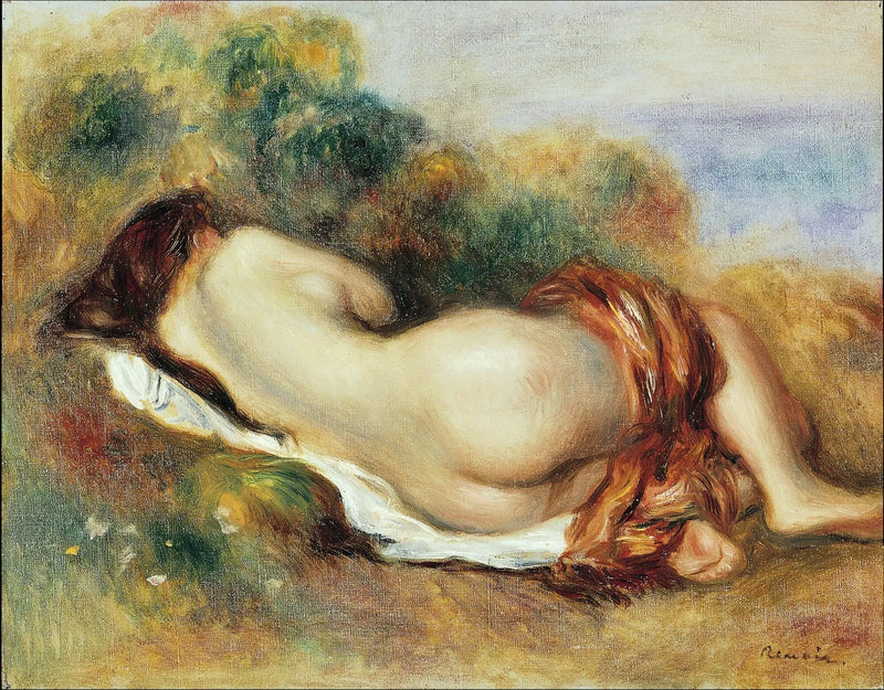 Mujeres desnudas acostadas - Pierre-Auguste Renoir