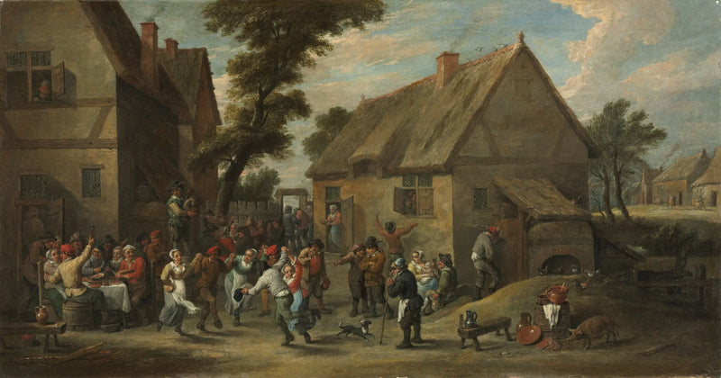 Fiesta del pueblo - David Teniers el Joven