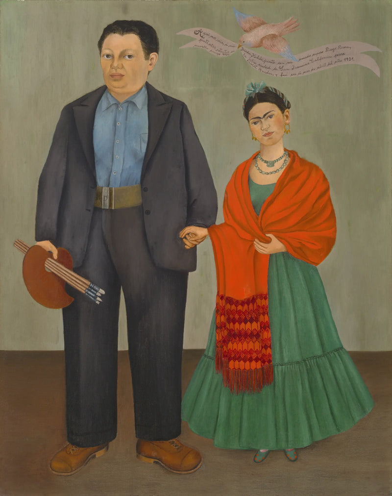 Frida y Diego Rivera - Frida Kahlo