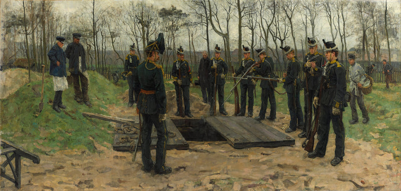 Funeral militar - Isaac Israel
