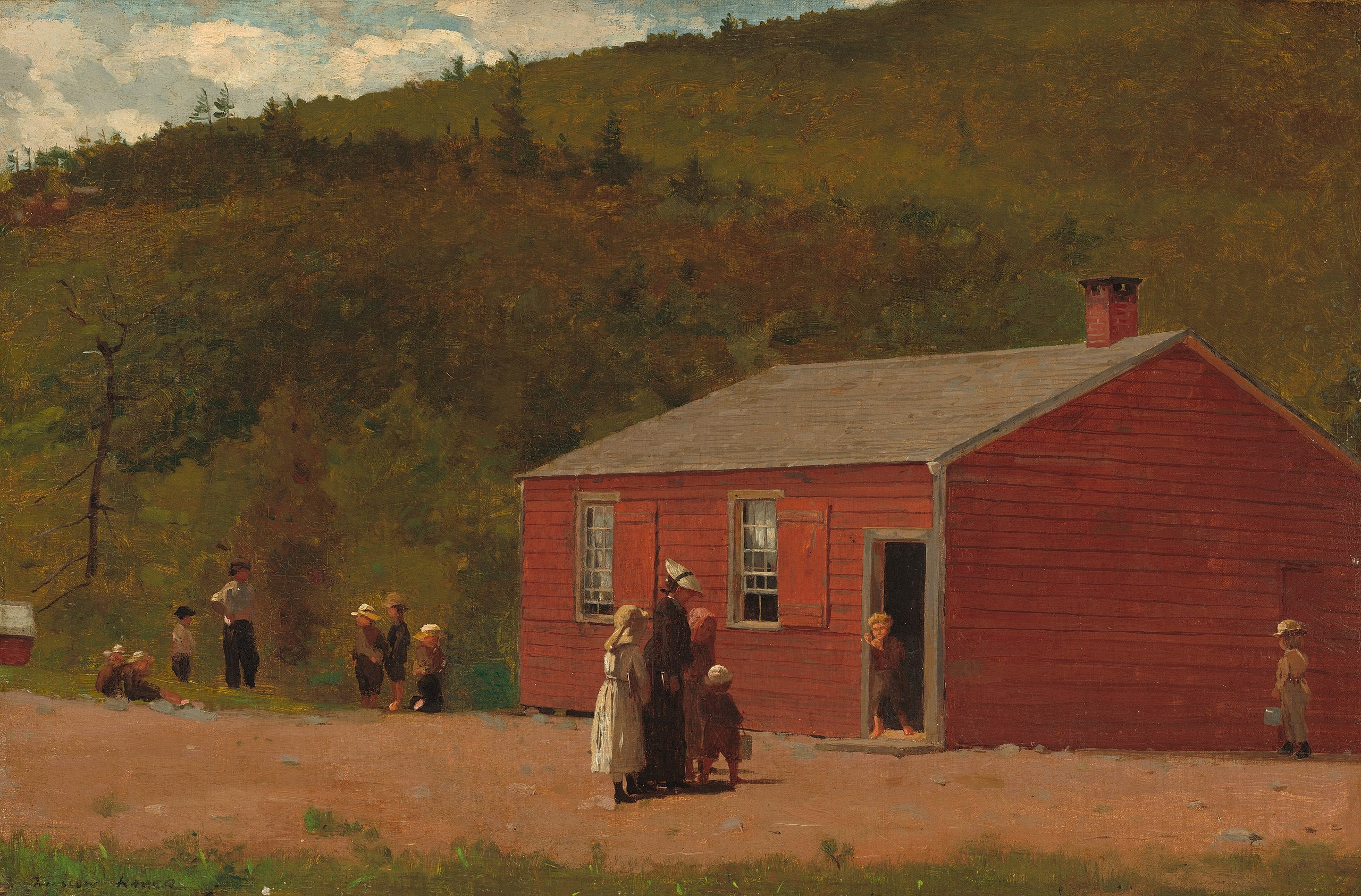 Heures scolaires - Winslow Homer