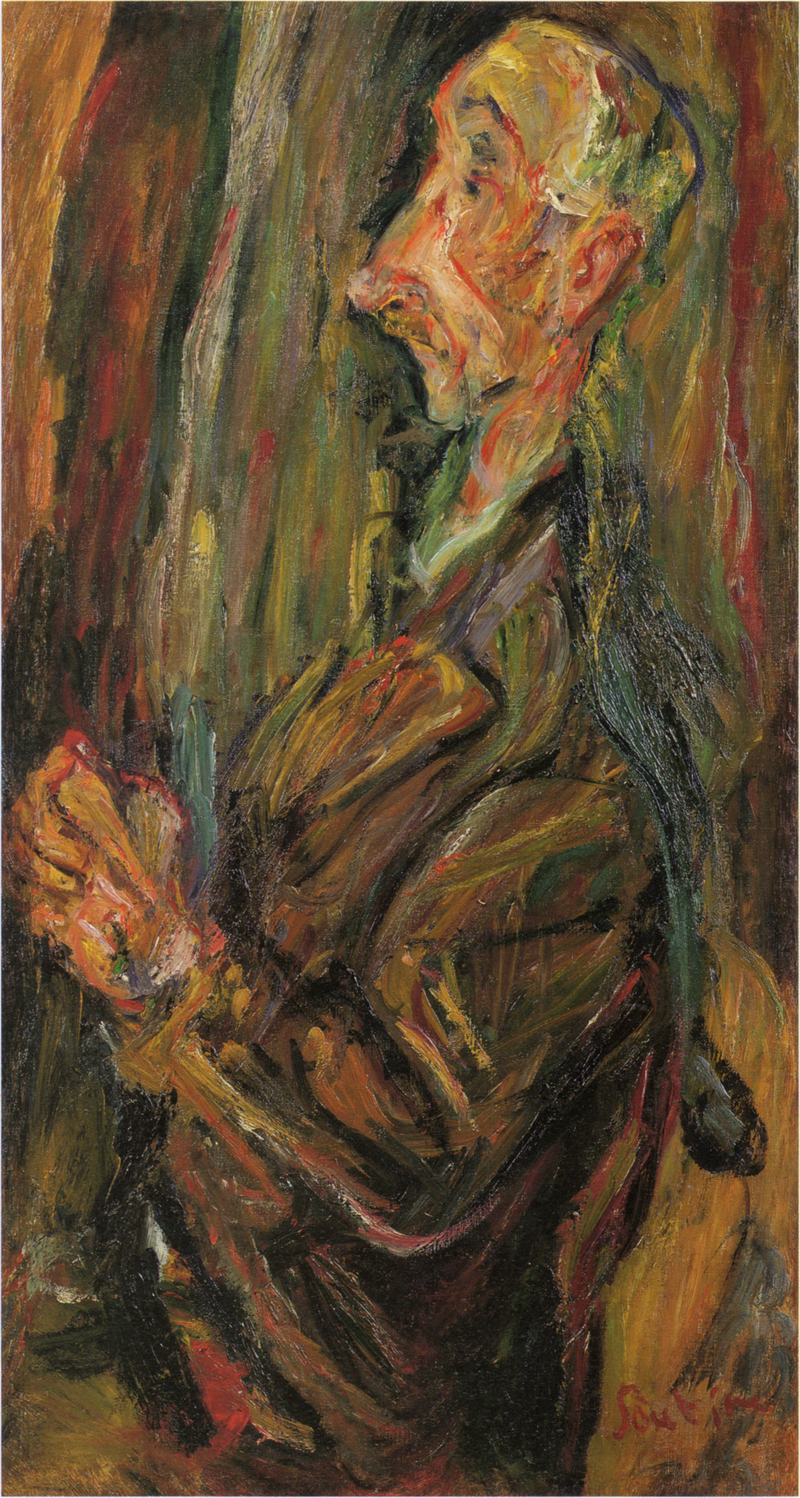Hombre en oración - Chaim Soutine