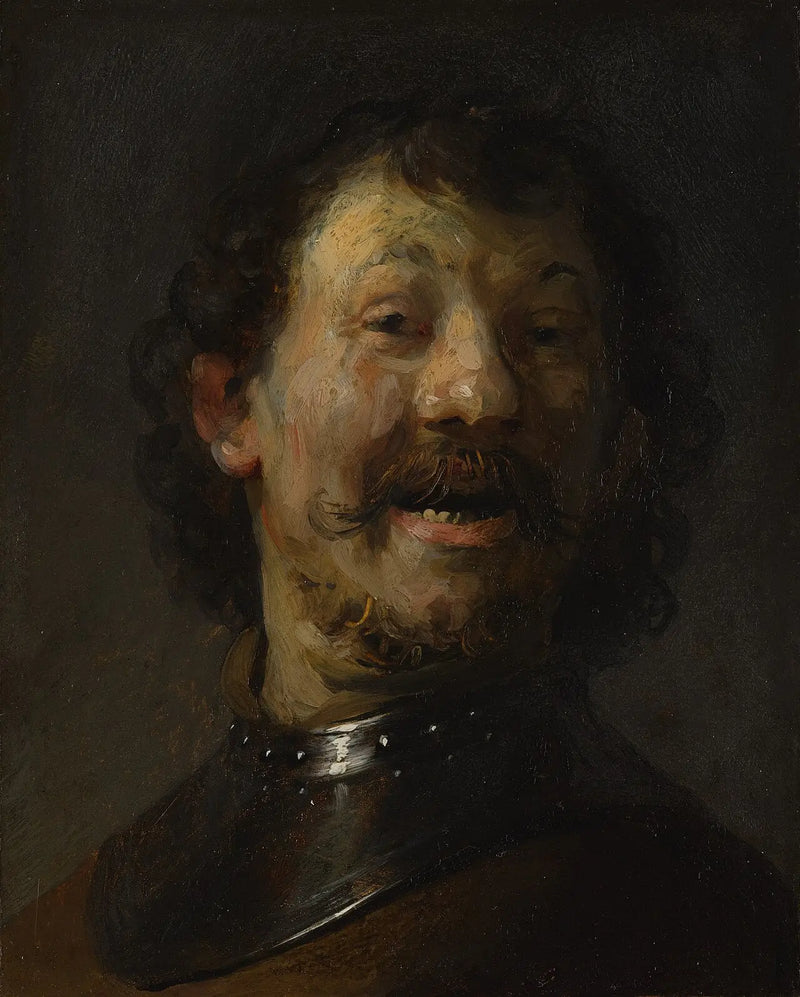 Hombre riendo - Rembrandt