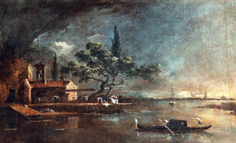 Isla de Ancona - Francesco Guardi