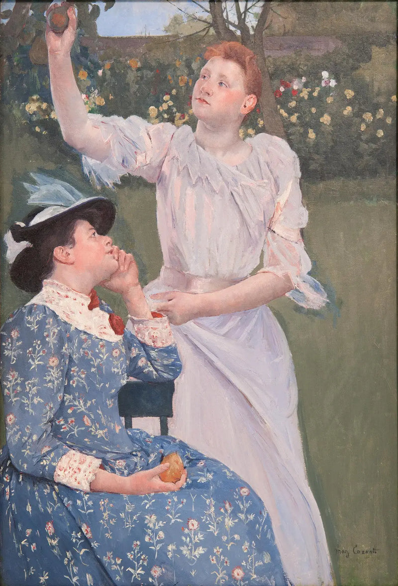 Jóvenes mujeres recogiendo frutas - Mary Cassatt
