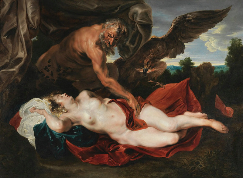 Júpiter y Antiope - Antoine van Dyck