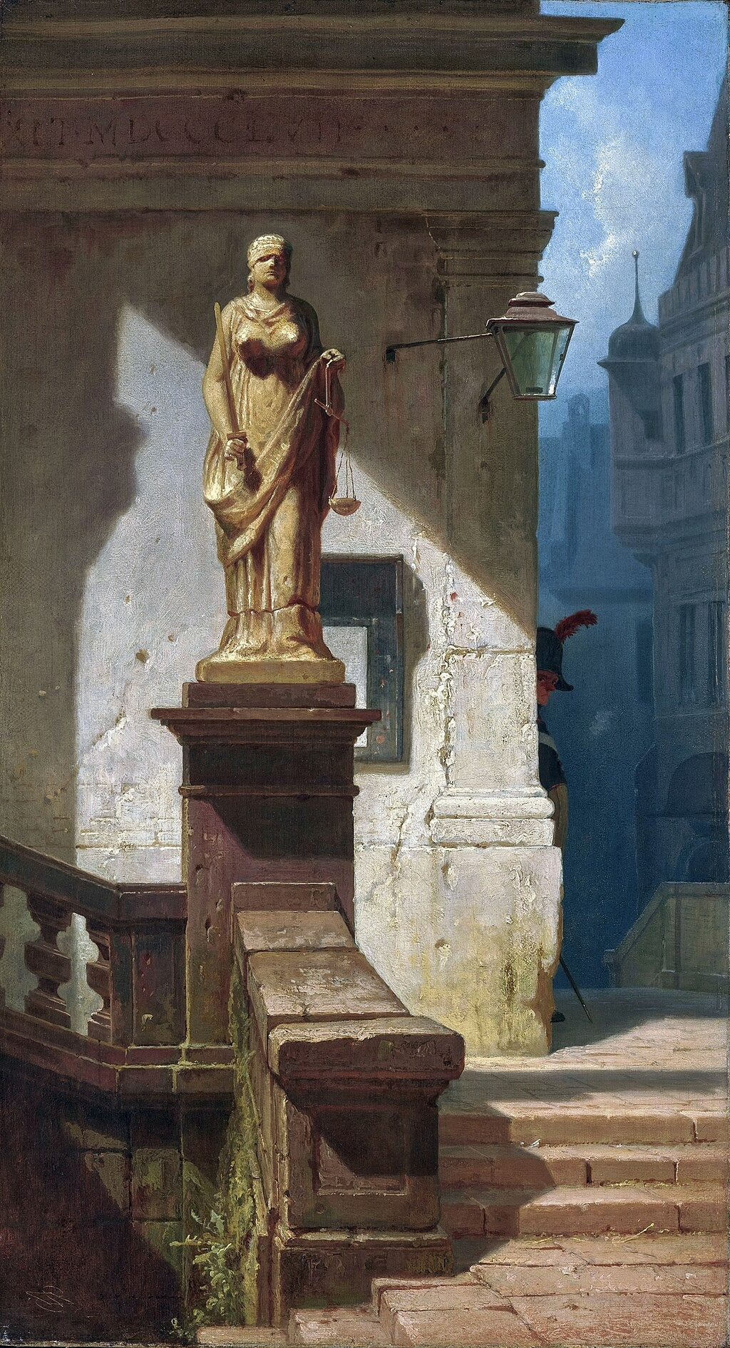 Justitia - Carl Spitzweg - Alpha Reproduction