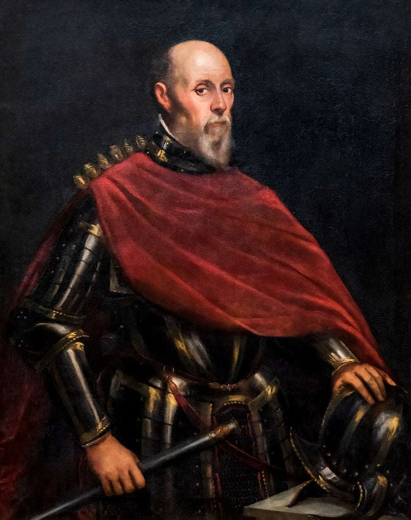 El almirante Tommaso Contarini - Jacopo Tintoretto